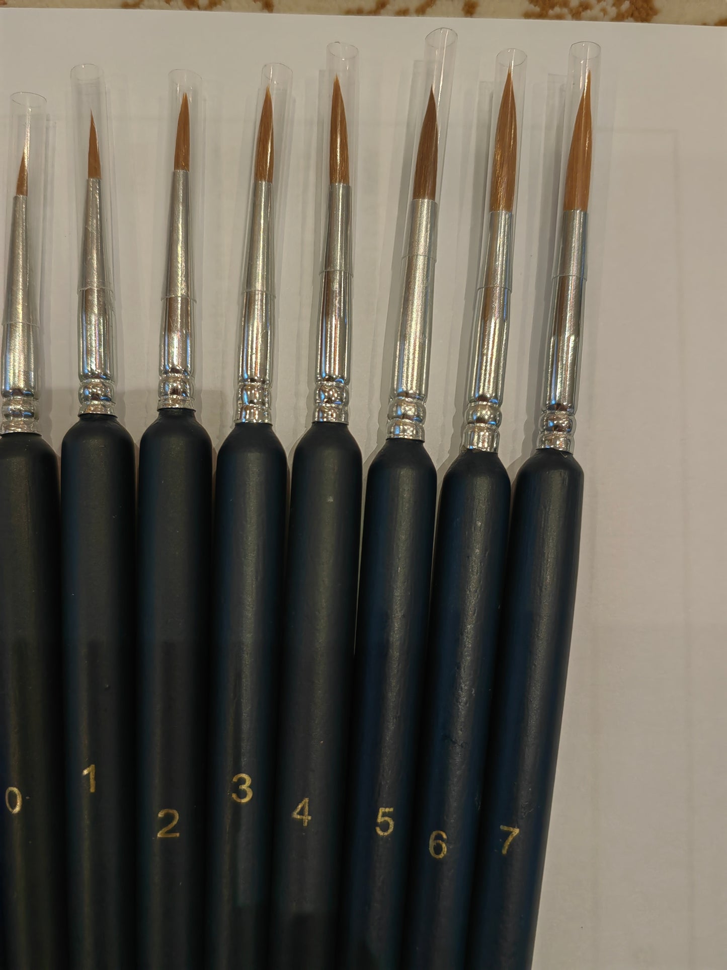 Art 11 PCS Miniature Details Paint Brush فرش دقيقة