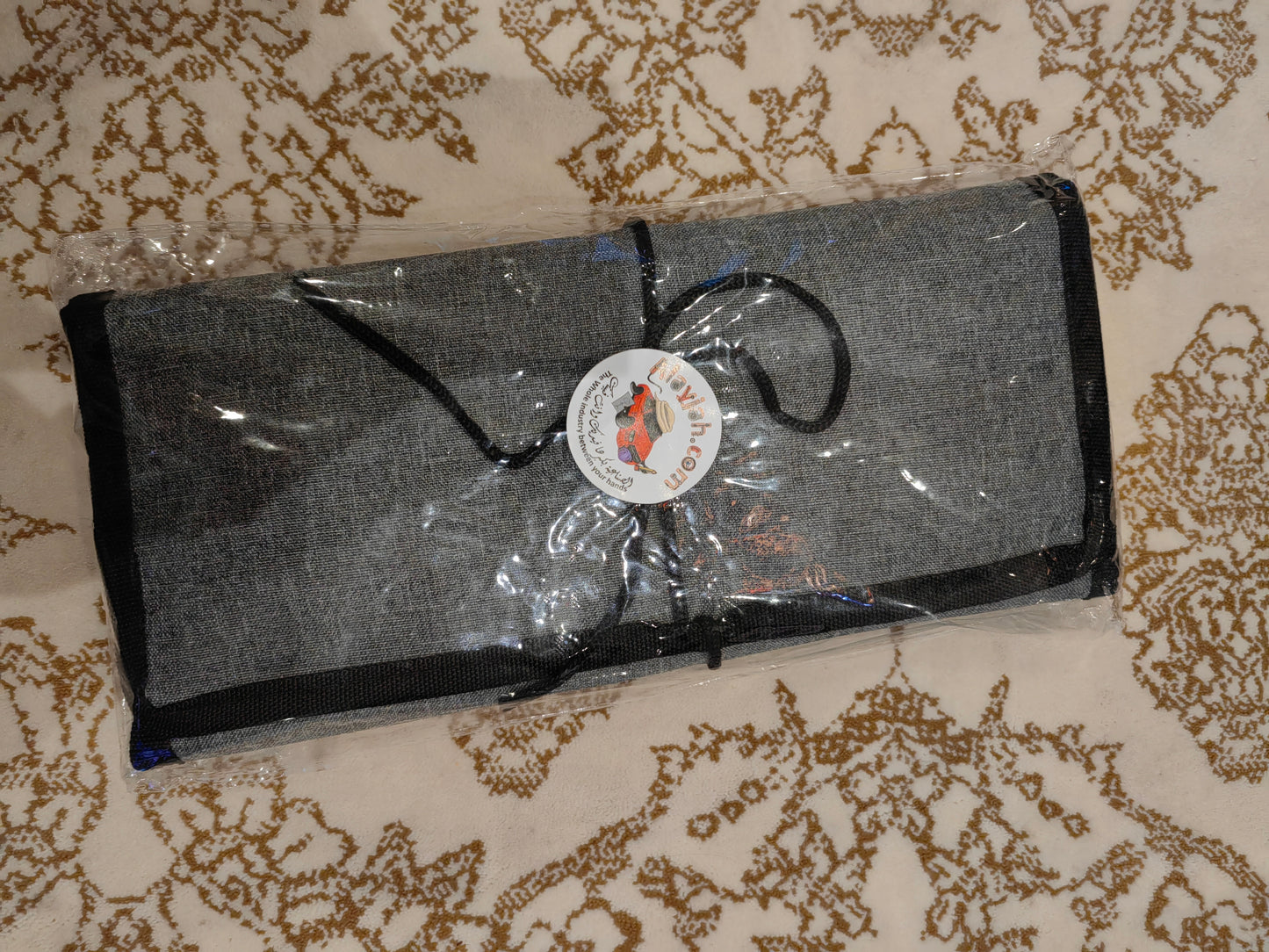 Alayjah, 25-Piece Professional Paint Brushes with Bag , Wood Handle, Nylon Hair Brushes for Acrylic, Oil & Watercolor Paintingألايجاه، فرش احترافية مكونة من 25 قطعة، بمقبض خشبي وشعيرات نايلون للرسم بالأكريليك والزيت والألوان المائية