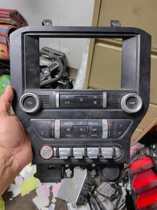 Dash Radio Climate Control Switch Trim Ford Mustang Console with Screen and Multimedia Device