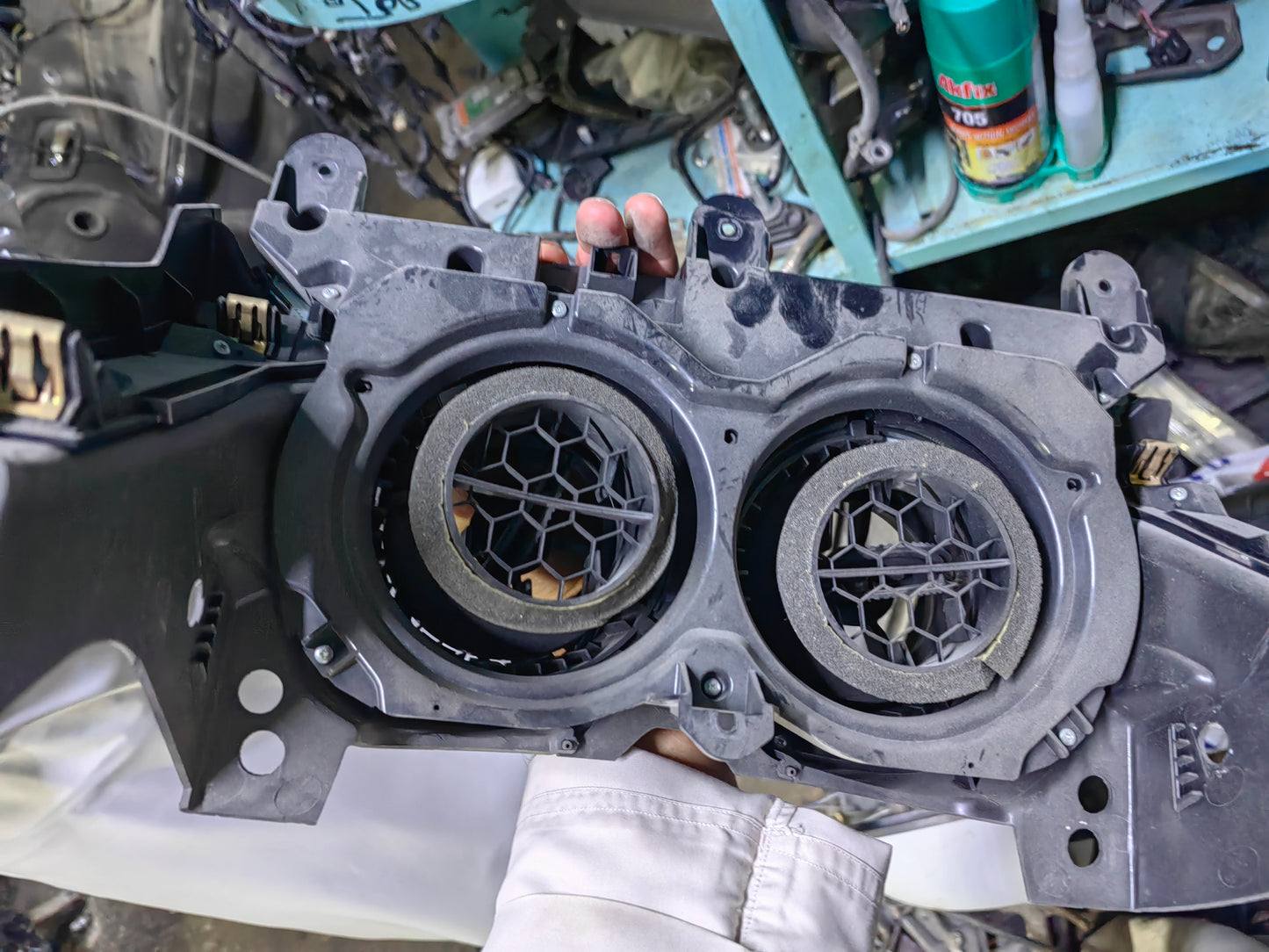 Chevrolet Camaro Front Center Dashboard AC Climate Control Trim Panel16-23