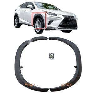 Used Lexus NX Fender Molding Set 2015–2020 Original Parts أغطية رفرف لكزس مستعملة يمين ويسار طقم كامل