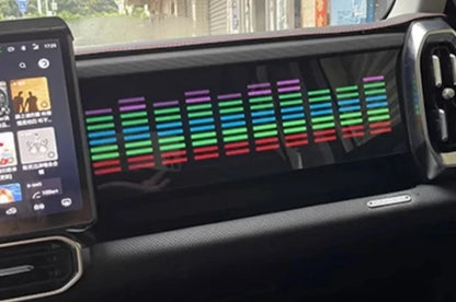 Co-pilot Temperament Rhythm Voice Controlled Wiring-free Ambient Light CHERY JETOUR Traveler T2 شاشة عرض اضاءة موسيقية شيري جيتور