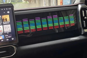 Co-pilot Temperament Rhythm Voice Controlled Wiring-free Ambient Light CHERY JETOUR Traveler T2 شاشة عرض اضاءة موسيقية شيري جيتور