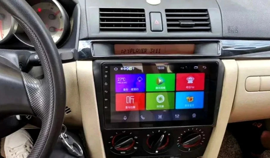 Carplay Navigation Android 13 Compatible with Subaru Impreza 2002 - 2007 شاشة كاربلاي نافجيشن اندرويد 13 سوبارو امبريزا