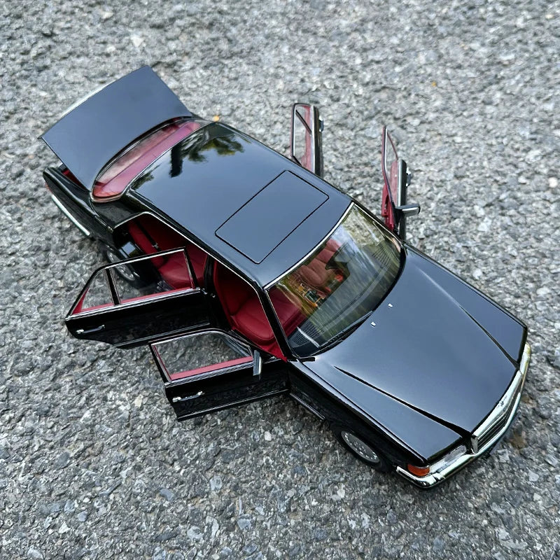 1:18 Mercedes accessoires 560SEL  S class accessories1989 diecast نموذج مرسيدس اس كلاس كلاسيك