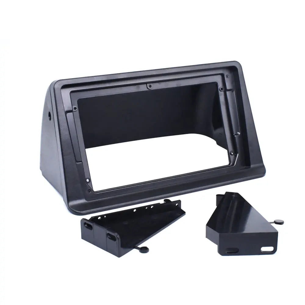 2 Din 9 inch Car Radio Fascia for Mitsubishi Pajero Montero V31 Stereo Frame Adapter   كيكور مسجل مستبيشي باجيرو