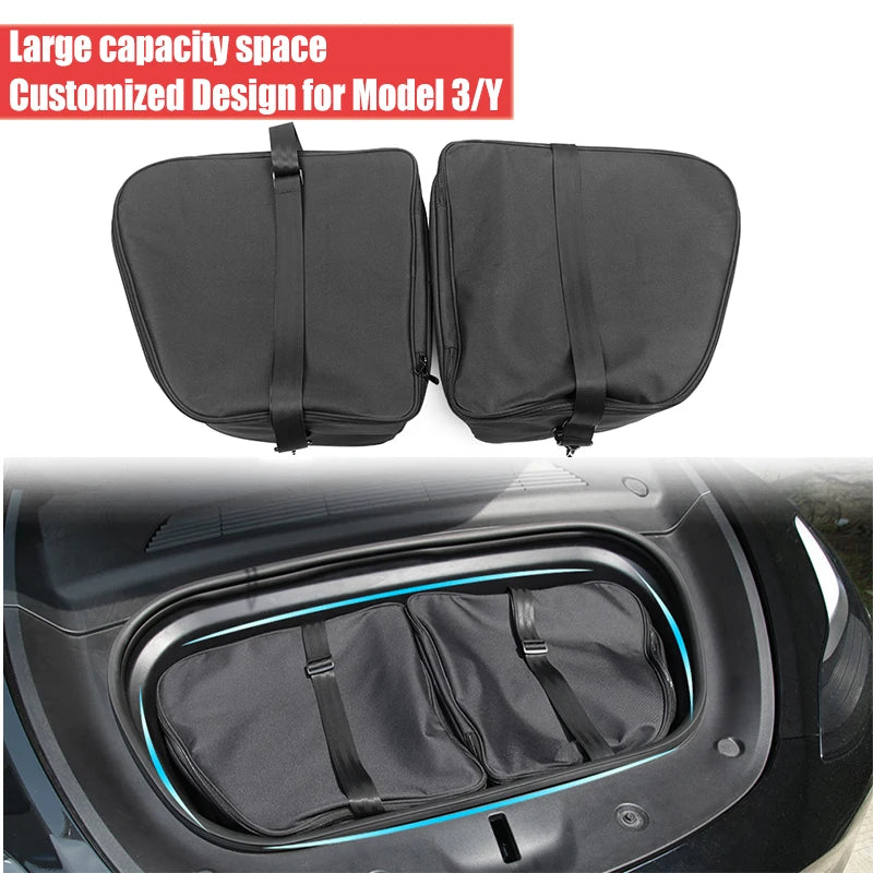 Front Storage Bag Tesla Model 3 Model Y 2016-2022 2021  شنط تخزين