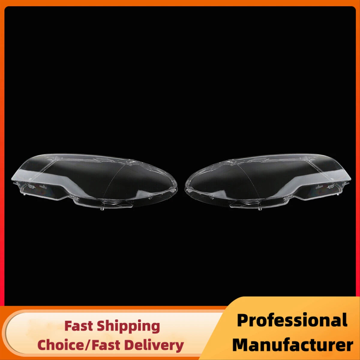 Car Front Headlight Lens Cover For BMW 3-Series E46 2-Door LCI 325 330 Coupe 2003 2004 2005 2006 Clear Headlamp Cover Shell سيارة الجبهة عدسة المصباح الأمامي غطاء ل BMW 3-Series E46 2-Door LCI 325 330 كوبيه 2003 2004 2005 2006 واضح كشافات غطاء قذيفة