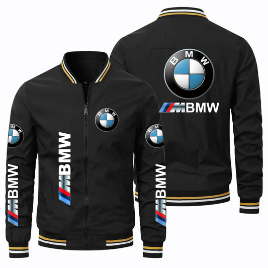 Motorcycle Bick  Jacket BMW Men's Biker Jacket Windbreaker Trendy Casual Oversized Men Sportswear 1 Piece Custom Racing Wear Jacket