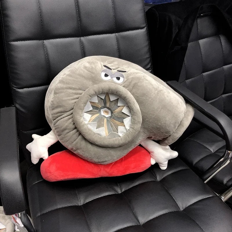 Turbo Turbocharger Doll Cushion دمية بشكل تيربو تيربوتشارج