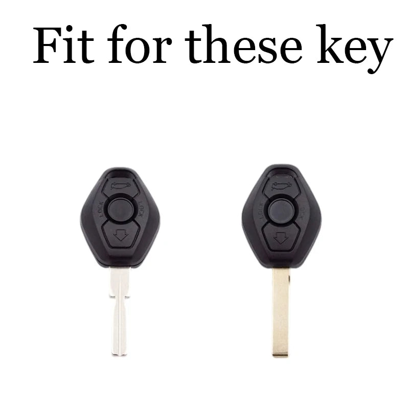 Key Cover Keychain BMW E38 E39 E46 5 Series  3 Series  غطاء مفتاح بي ام مع ميدالية