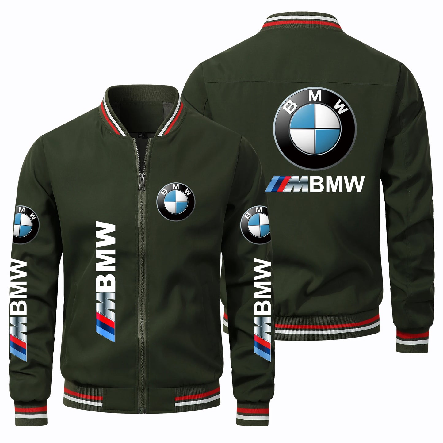 Motorcycle Bick  Jacket BMW Men's Biker Jacket Windbreaker Trendy Casual Oversized Men Sportswear 1 Piece Custom Racing Wear Jacket