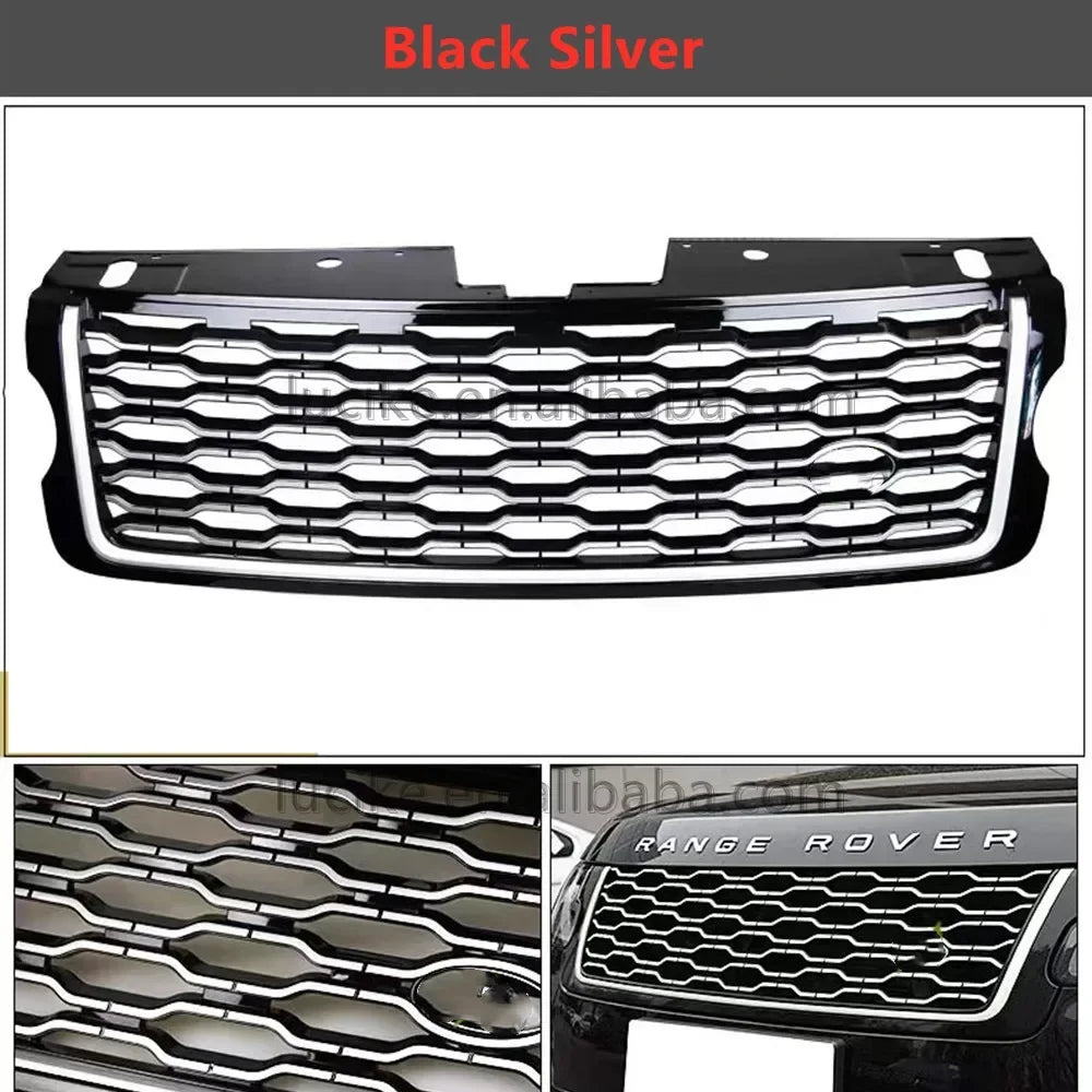 Front Bumper Grille Grill for Land Rover Range Rover Vogue 2013 -2017 upgrade to 2018 RANGEROVER VOGUE L405 NEW Style