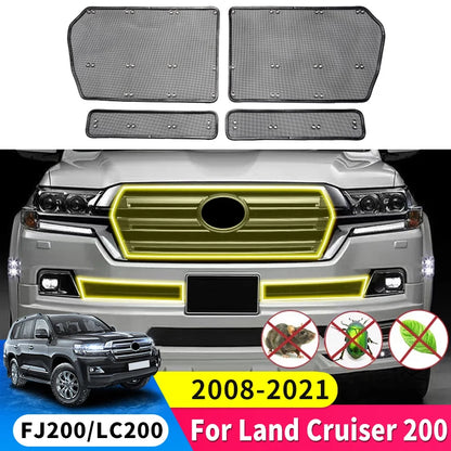 2008-2021 Toyota Land Cruiser 200 LC200 2020 2012  dirt Prevention Grid  Stainless Steel Grilleشبك حماية من الاوساخ تويوتا لاندكروزر