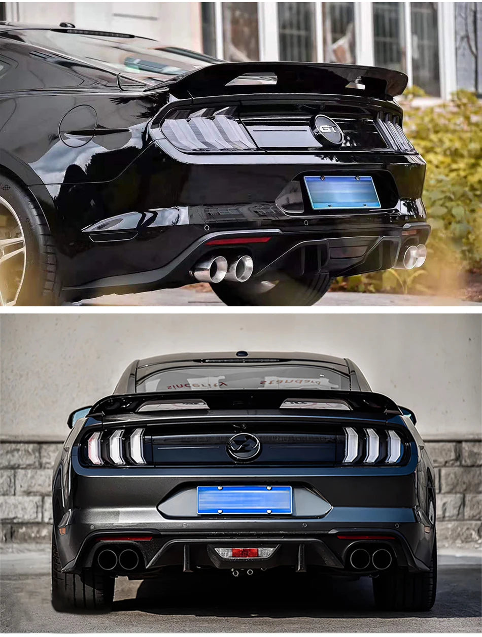 Ford Mustang 2015 16 17 18 19 20 21 Spoiler ABS or Carbon Fiber جناح فورد موستنج متوفر بلاستيك او كاربون فايبر