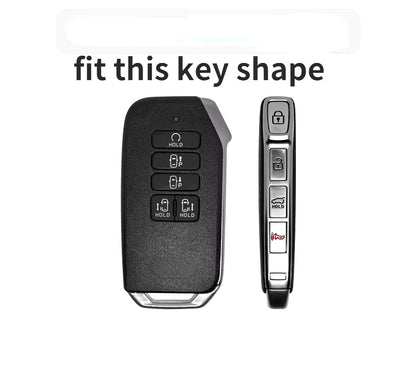 غطاء مفتاح كيا Kia Key case  9 Button Ev6 New Carnival Sedona 2021 K8 V6 2022 GT Line 2022 Dl3 Mq4 K5 Grand Sorento