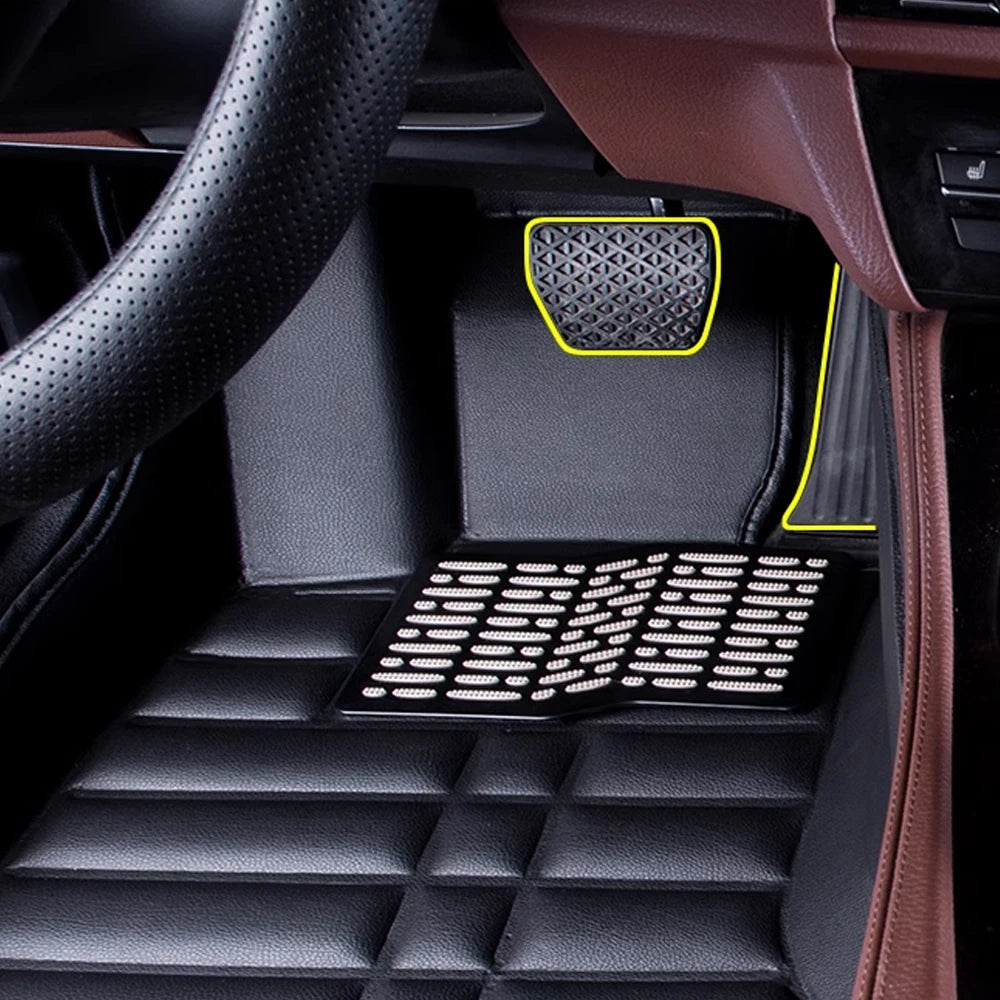 Floor Mat for Honda Accord 7th Gen Inspire CM 2003~2007 Leather ارضيات هوندا اكورد مضادة للماء جلد