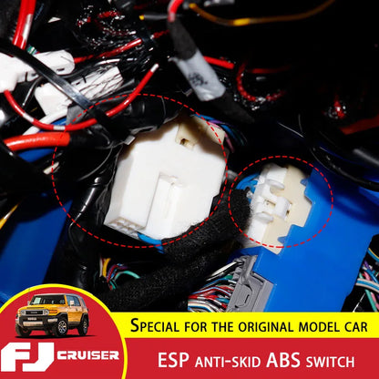 Toyota  FJ Cruiser   ESP Switch Off-Road مفتاح فصل اي بي اس تويوتا اف جي