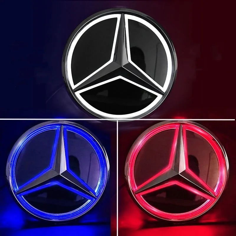 Mercedes Logo Light Emblem شعار مرسيدس المضاء