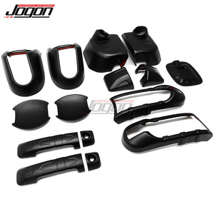 Exterior Accessory For Toyota FJ 2007-2022 Rearview Mirror Cap Handle Bowl Cover Fuel Tank Cap Taillight Fog Light Trim طقم اكسسوارات تويوتا اف جي
