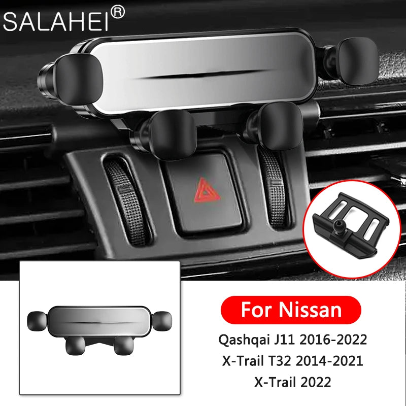 Nissan X-Trail T32 T33 Qashqai J11 2022 Mobile Phone Holder حامل هاتف نيسان اكتريل جشحاش