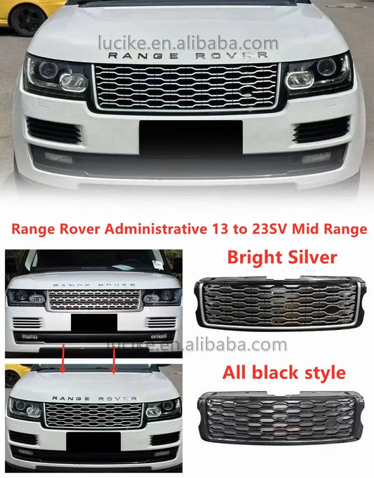 Front Bumper Grille Grill for Land Rover Range Rover Vogue 2013 -2017 upgrade to 2018 RANGEROVER VOGUE L405 NEW Style