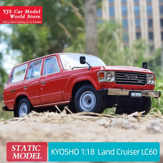 KYOSHO 1:18 Land Cruiser Toyota LC60 Model كيوشو 1:18 اند كروزر تويوتا LC60 موديل