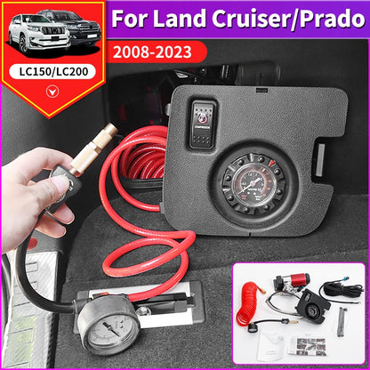 2008-2021 Toyota  Prado Tire Pressure Insufficient High-Power Air Pumpكمبرسر هواء تويوتا برادو