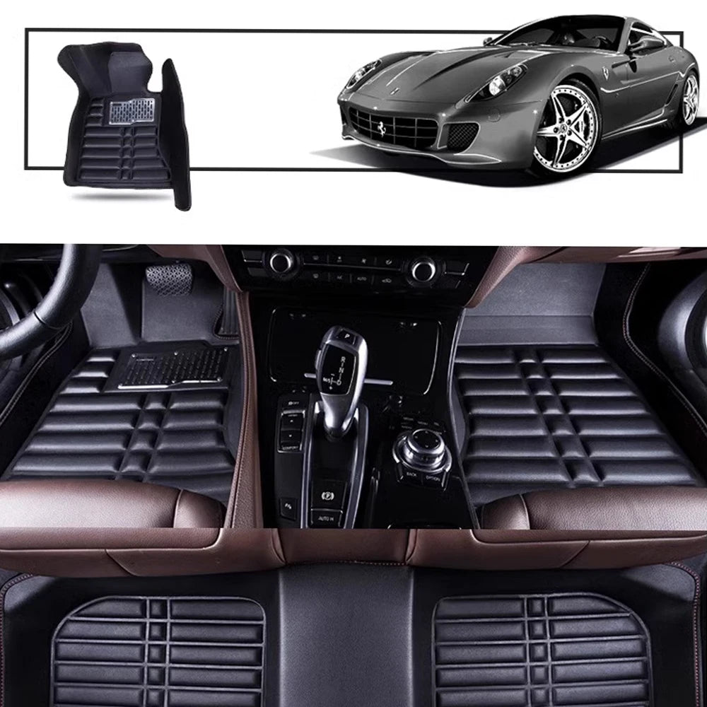 Floor Mat for Honda Accord 7th Gen Inspire CM 2003~2007 Leather ارضيات هوندا اكورد مضادة للماء جلد