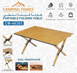 camping table foldable  طاولة قابلة للطي للتخييم والرحلات