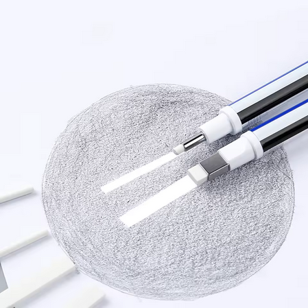 Tombow MONO Zero Mechanical Eraser, Refillable Precision Pen-Style, 1 Pc تومبو MONO Zero ممحاة ميكانيكية، قلم ممحاة دقيق قابل لإعادة التعبئة، قطعة واحدة