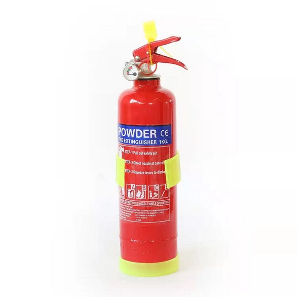 Small Fire Extingusher 1 Kg with box طفاية حريق 1كيلو مع صندوق