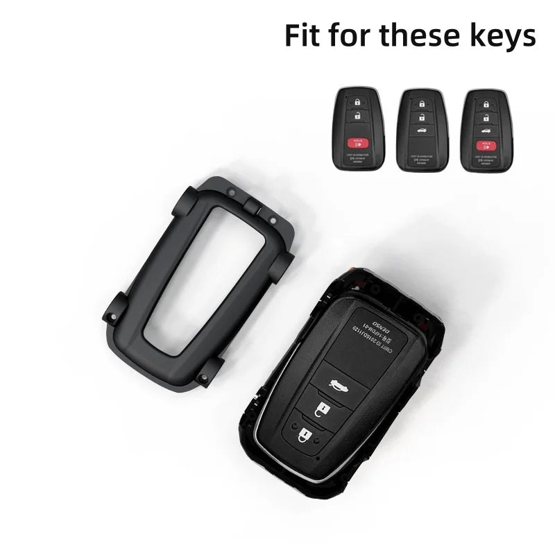 For Toyota RAV4 Key Cover Car Model Key Protective Case Creative Personalized Gift Car Key Pack Buckle Accessories Key Cover لتويوتا RAV4 مفتاح غطاء سيارة نموذج مفتاح واقية الإبداعية شخصية هدية سيارة مفتاح حزمة مشبك الملحقات مفتاح الغلاف