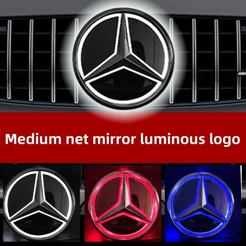 Mercedes Logo Light Emblem شعار مرسيدس المضاء