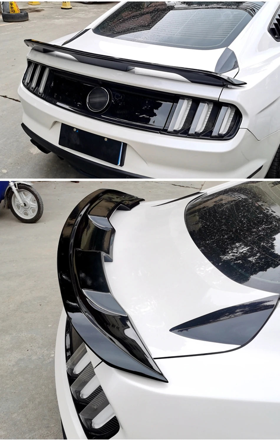 Ford Mustang 2015 16 17 18 19 20 21 Spoiler ABS or Carbon Fiber جناح فورد موستنج متوفر بلاستيك او كاربون فايبر