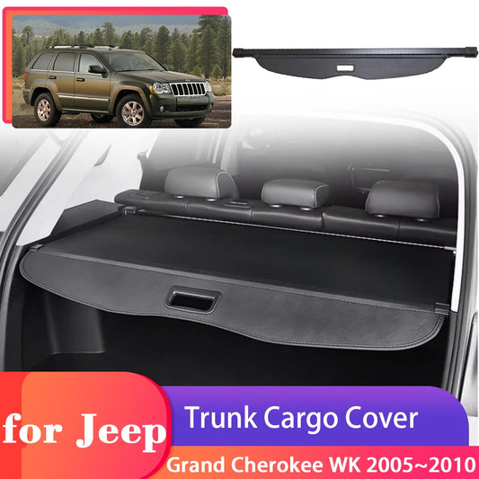 Trunk Cargo Cover For Jeep Grand Cherokee WK 2005~2010 غطاء دبة صندوق خلفي جيب جراند شيروكي