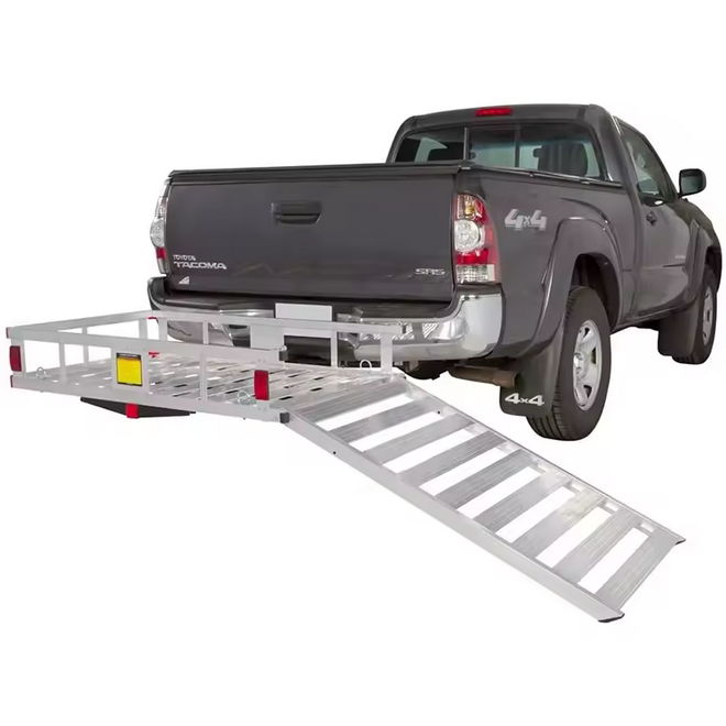 Alayjah, Heavy-Duty Aluminum Cargo Carrier with Apollo High Side Rails Assembled Hanger for Secure & Easy Load Handling ألايجاه، حاملة شحن قوية من الألمنيوم مع جوانب مرتفعة من نوع Apollo  علاقة مجمعة لتحميل آمن وسهل