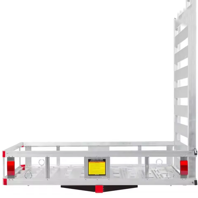 Alayjah, Heavy-Duty Aluminum Cargo Carrier with Apollo High Side Rails Assembled Hanger for Secure & Easy Load Handling ألايجاه، حاملة شحن قوية من الألمنيوم مع جوانب مرتفعة من نوع Apollo  علاقة مجمعة لتحميل آمن وسهل
