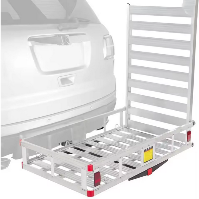 Alayjah, Heavy-Duty Aluminum Cargo Carrier with Apollo High Side Rails Assembled Hanger for Secure & Easy Load Handling ألايجاه، حاملة شحن قوية من الألمنيوم مع جوانب مرتفعة من نوع Apollo  علاقة مجمعة لتحميل آمن وسهل