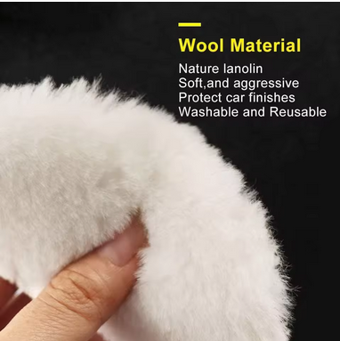 Alayjah 3pcs Car Foam Polishing Pads for Waxing, Buffing & Scratch Removalإسفنج تلميع سيارات عدد 3 لإزالة الخدوش ولمعان عالي