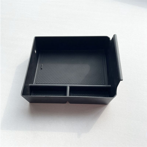 Alayjah, Center Console Organizer for Jetour Traveler T2, 1 Pc, Armrest Storage Box, Extra Space in Front of Armrest منظم الكونسول الوسطي لجيتور ترافلر T2، صندوق تخزين لمسند الذراع، تصميم أسود متين (Special Prices for Sellers  اسعار خاصة للتجار )