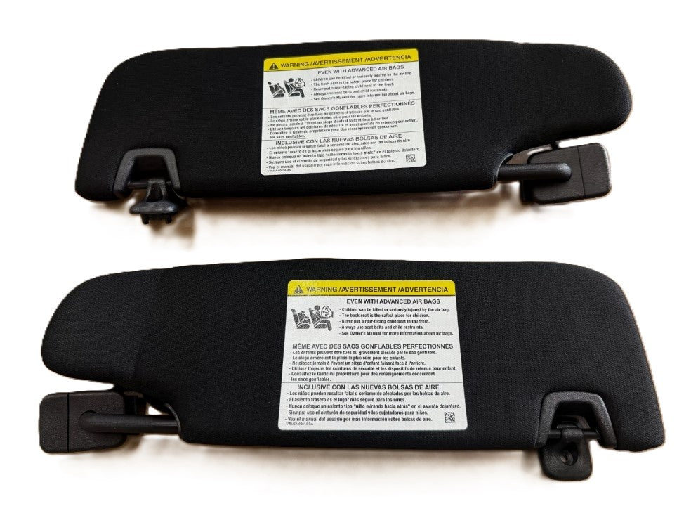 Used Ford Mustang 2024 Coupe Sun Visors – Pair, زوج واقيات شمس مستعملة لفورد موستانج كوبيه 2024