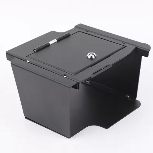Dodge Ram Car Arm Storage Box, Lockable Organizer for Interior Storage & Safety صندوق تخزين ذراع السيارة دودج رام, منظم داخلي قابل للقفل لحفظ الأغراض