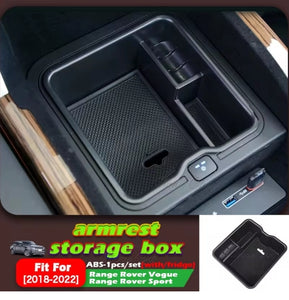 Range Rover Armrest Storage Box Sport & Vogue 2013–2024 صندوق تخزين مسند الذراع لسيارات رنج روفر 2013–2024