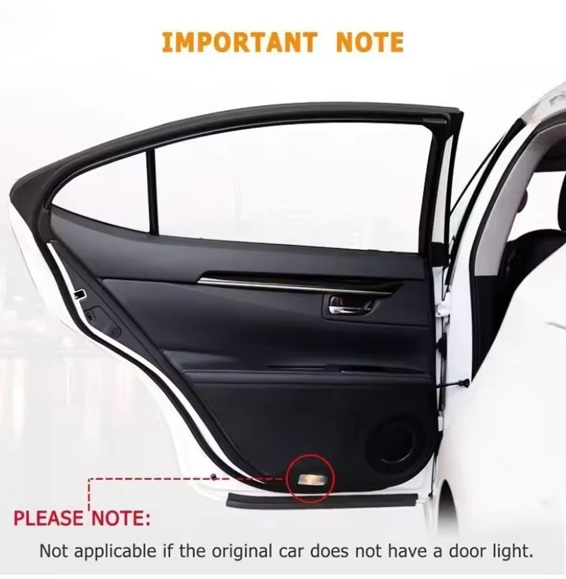 2PCS LED Car Door Welcome Lights for Subaru XV WRX BRZ Forester Impreza Legacy Outback STI, Stylish Projector Lamp Decoration جموعة 2 قطعة من مصابيح LED ترحيبية لأبواب سيارة سوبارو XV WRX BRZ فورستر إمبريزا ليجاسي أوتبك STI, إضاءة بروجكتور أنيقة
