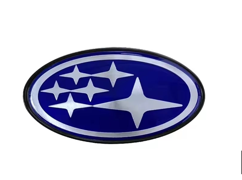 Alayjah, Subaru Car Logo Trunk Sticker, Durable Waterproof Decal for Outback, Legacy, Impreza, Forester & More ملصق شعار سيارة سوبارو ,استيكر مقاوم للماء لصندوق السيارة لأوتباك، ليجاسي، إمبريزا، فورستر والمزيد