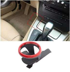 BMW 3 Series E90/E92/E93 Cup Holder, Carbon Steel Central Console Side Drink Organizer 2005-2012 حامل أكواب جانبي عالي الجودة لبي إم دبليو الفئة 3 E90/E92/E93 2005-2012, منظم مشروبات من الفولاذ الكربوني للكونسول الوسطي