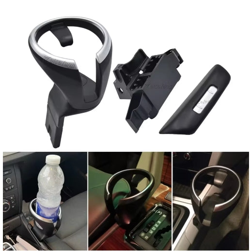 BMW 1 Series Front Car Cup Holder, Beverage & Water Cup Seat Organizer 135i/128i X1 2008–2013 حامل أكواب أمامي للسيارة لسيارات بي إم دبليو الفئة 1, منظم مشروبات ومياه للمقاعد 135i/128i X1 2008–2013