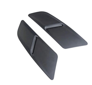 Used 2015–2017 Ford Mustang GT Hood Heat Extractors Pair – زوج فتحات تهوية غطاء المحرك مستعملة لفورد موستانج GT 2015–2017