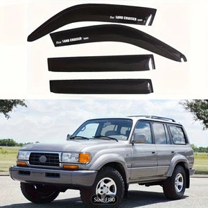 Windshield Sun & Rain Visor for Toyota Land Cruiser FJ80 1990-1997, Durable PP Material, Weatherproof Protection واقي زجاج أمامي وحاجب شمس ومطر لسيارة تويوتا لاند كروزر FJ80 موديل 1990-1997, مصنوع من مادة PP المتينة، حماية من العوامل الجو
